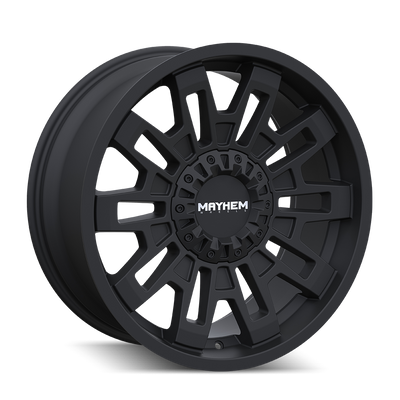Mayhem - CORTEX - Black - MATTE BLACK - 18" x 9", 0 Offset, 5x127/139.7 (Bolt Pattern), 87.1mm HUB