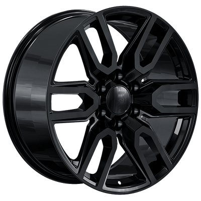 ART - Replica 270 - Black - Gloss Black - 22" x 9", 31 Offset, 6x139.7 (Bolt Pattern), 77.8mm HUB