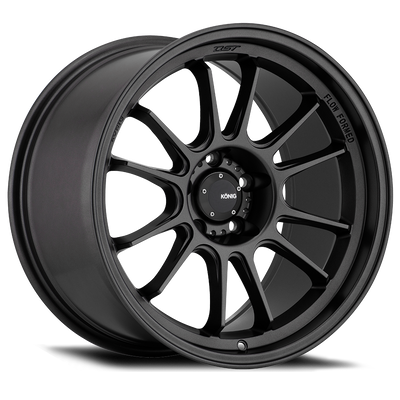 Konig - Hypergram - Black - Matte Black - 18" x 10.5", 25 Offset, 5x120 (Bolt Pattern), 72.6mm HUB