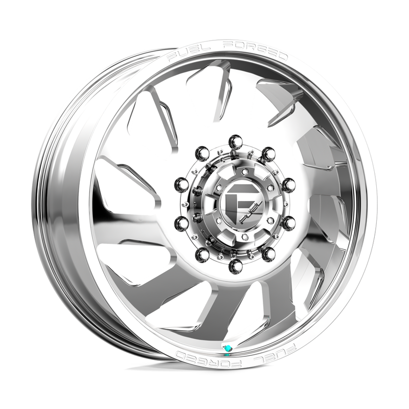 Fuel Mono - DD39 FF39D - Polished - POLISHED - 22" x 8.5", 105 Offset, 10x225 (Bolt Pattern), 170.1mm HUB