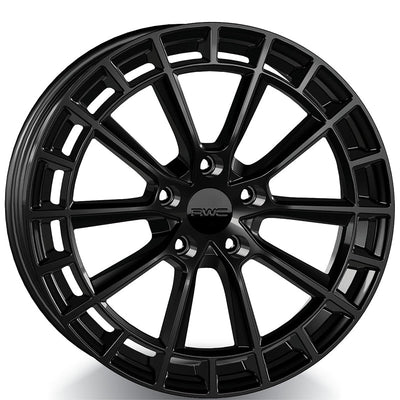 RWC - SB355 - Black - Satin Black  - 18" x 8", 48 Offset, 5x114.3 (Bolt pattern), 56.1mm HUB
