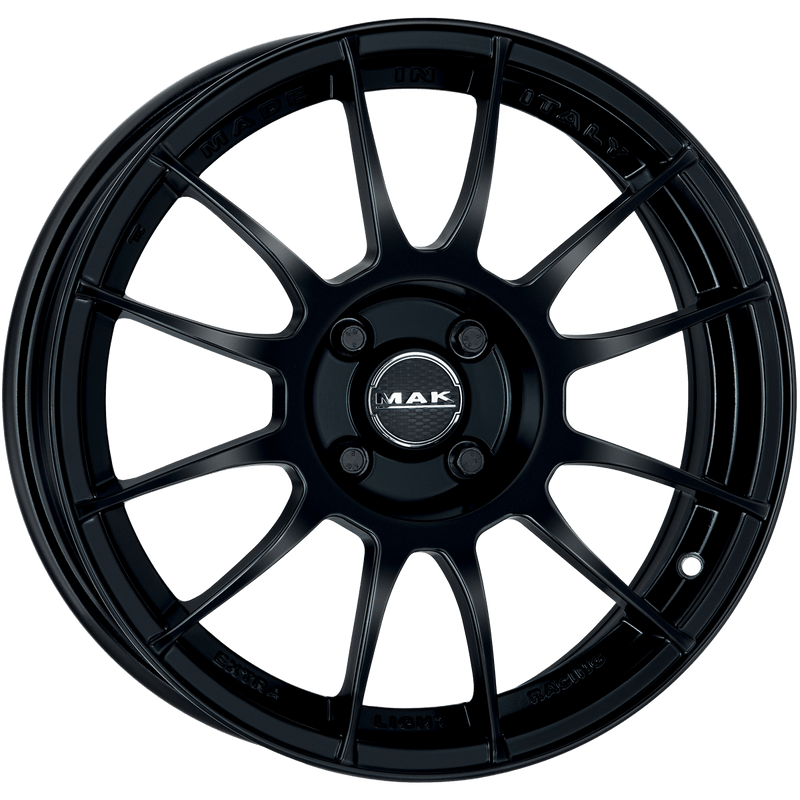 Mak Wheels - XLR - Black - GLOSS BLACK - 16" x 7", 40 Offset, 4x100 (Bolt Pattern), 72mm HUB