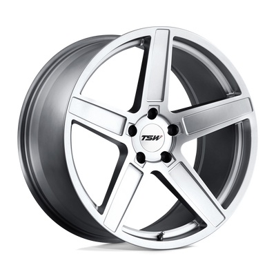 TSW Wheels - ASCENT - Grey - Matte Titanium Silver - 20" x 10", 40 Offset, 5x114.3 (Bolt Pattern), 76.1mm HUB