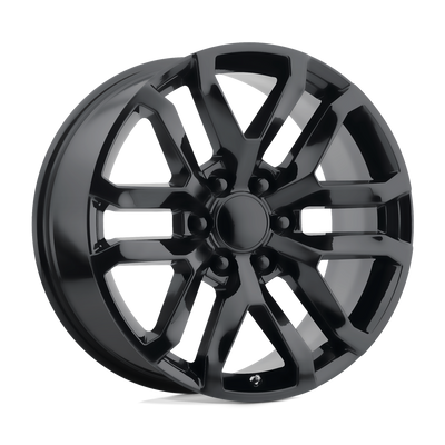 OE Creations - PR196 - Black - SATIN BLACK - 22" x 9", 24 Offset, 6x139.7 (Bolt Pattern), 78.1mm HUB