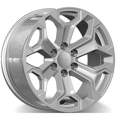 RWC - TO360 / LX360 - Silver - Gloss Silver - 17" x 8.5", 25 Offset, 6x139.7 (Bolt pattern), 106.1mm HUB