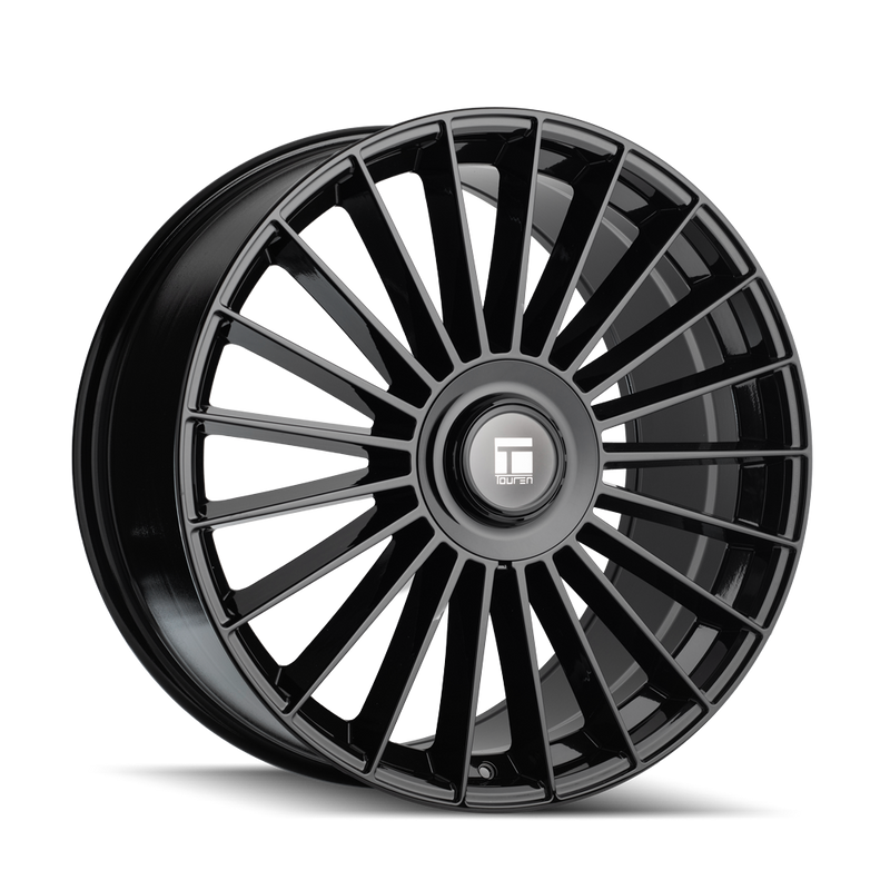 Touren - TR10 - Black - Gloss Black - 22" x 9", 20 Offset, 6x135/139.7 (Bolt pattern), 87.10mm HUB