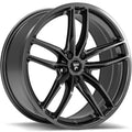 Fittipaldi Sport - FS361 - Grey - Gloss Graphite - 18" x 8", 35 Offset, 5x112 (Bolt pattern), 66.60mm HUB
