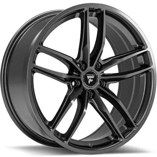 Fittipaldi Sport - FS361 - Grey - Gloss Graphite - 18" x 8", 35 Offset, 5x112 (Bolt pattern), 66.60mm HUB