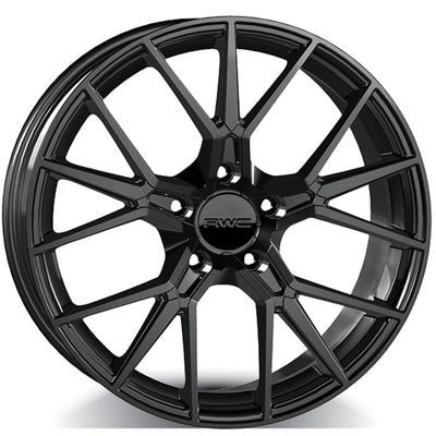 RWC - AR369 / DC369 - Black - 17" x 7.5", 33 Offset, 5x110 (Bolt pattern), 65.1mm HUB