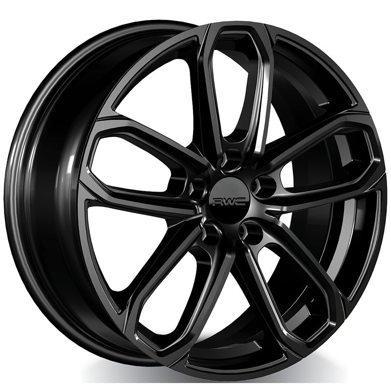 RWC - MHK370 - Black - Satin Black - 18" x 8", 42 Offset, 5x114.3 (Bolt pattern), 67.10mm HUB