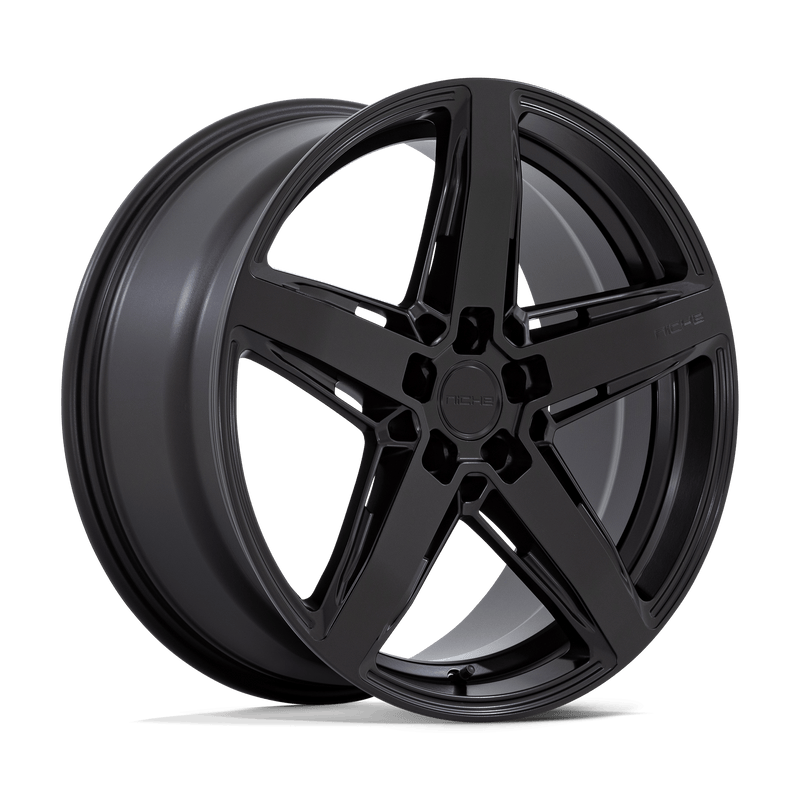 Niche - M269 TERAMO - Black - MATTE BLACK - 20" x 9", 25 Offset, 5x112 (Bolt Pattern), 66.6mm HUB