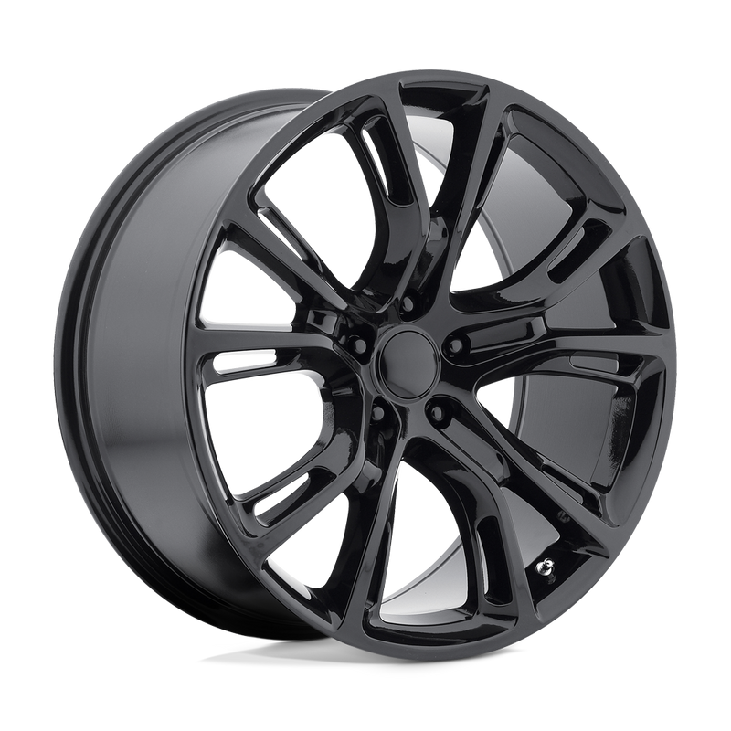 OE Creations - PR137 - Black - GLOSS BLACK - 22" x 9", 34 Offset, 5x127 (Bolt Pattern), 71.5mm HUB