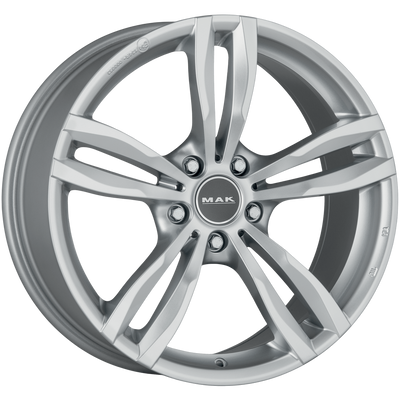 Mak Wheels - LUFT - Silver - SILVER - 18" x 9", 44 Offset, 5x120 (Bolt Pattern), 72.6mm HUB