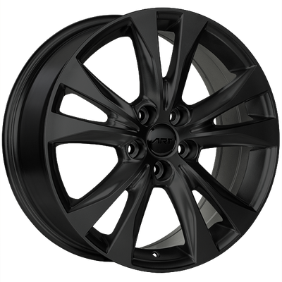 ART - Replica 131 - Black - Gloss Black - 18" x 7.5", 35 Offset, 5x114.3 (Bolt Pattern), 60.1mm HUB