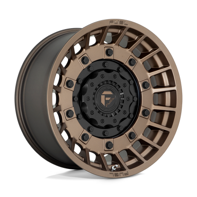 Fuel - D725 MILITIA - Bronze - MATTE BRONZE & BLACK - 20" x 10", -18 Offset, 5x139.7/150 (Bolt Pattern), 110.1mm HUB