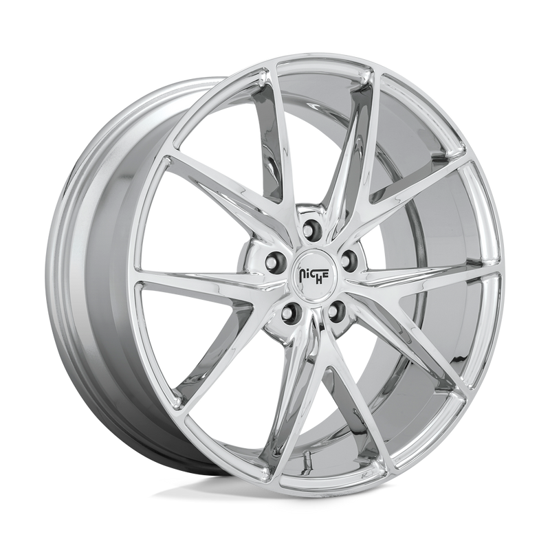 Niche - M248 MISANO - Chrome - CHROME - 22" x 9", 35 Offset, 5x120 (Bolt Pattern), 72.6mm HUB