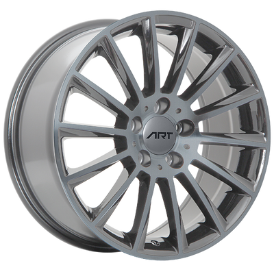 ART - Replica 92 - Gunmetal - Gunmetal - 17" x 8", 42 Offset, 5x112 (Bolt Pattern), 66.6mm HUB