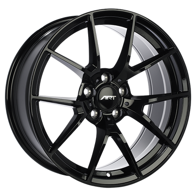 ART - Replica 264 - Black - Gloss Black - 18" x 8", 28 Offset, 5x112 (Bolt Pattern), 66.6mm HUB