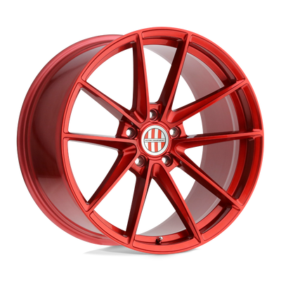 Victor Equipment Wheels - ZUFFEN - CANDY RED - 20" x 10", 50 Offset, 5x130 (Bolt Pattern), 71.5mm HUB