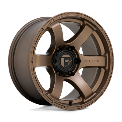 Fuel - D768 RUSH - Bronze - MATTE BRONZE - 20" x 9", 1 Offset, 5x127 (Bolt Pattern), 71.5mm HUB