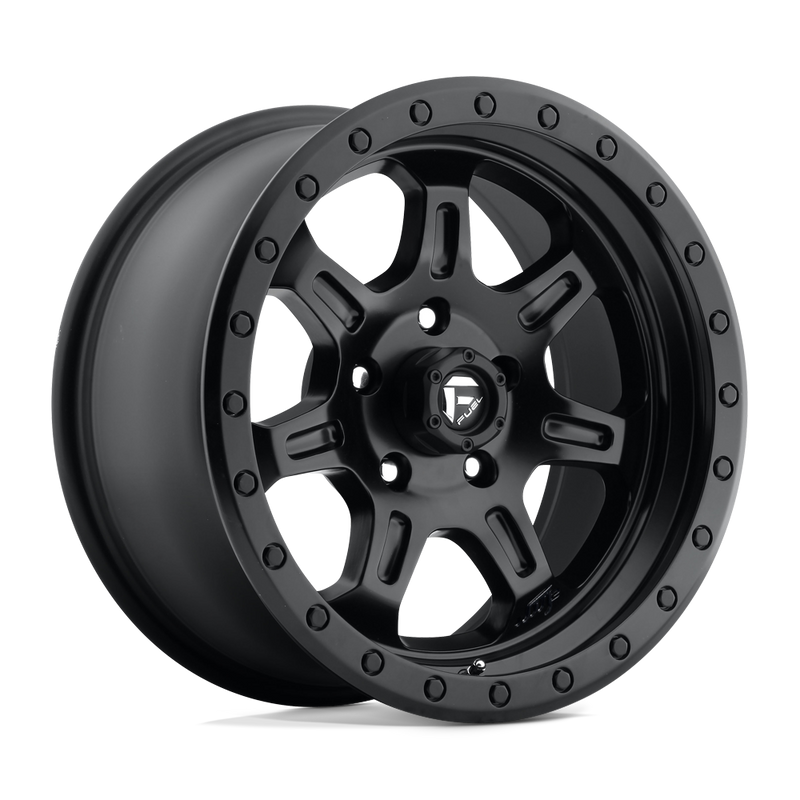 Fuel - D572 JM2 - Black - MATTE BLACK - 17" x 8.5", -6 Offset, 5x127 (Bolt Pattern), 78.1mm HUB