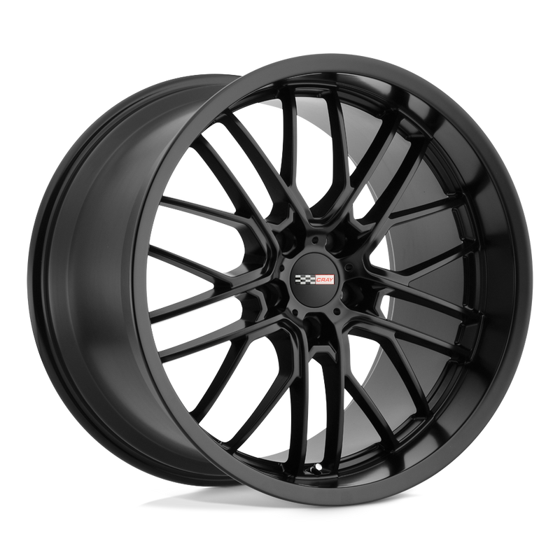 Cray Wheels - EAGLE - Black - MATTE BLACK - 19" x 10.5", 69 Offset, 5x120.65 (Bolt Pattern), 70.3mm HUB