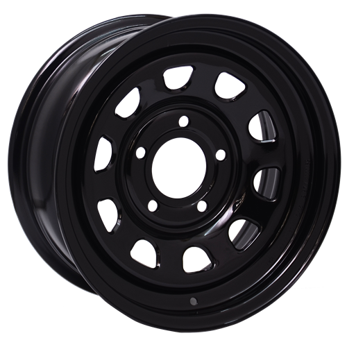 Envy Wheels - 101MB D WINDOW - Black - GLOSS BLACK - 16" x 7", 12 Offset, 5x135 (Bolt Pattern), 87.1mm HUB