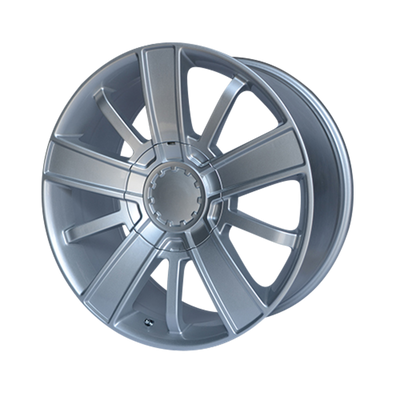 OE Creations - PR153 - Gunmetal - SILVER - 20" x 9", 27 Offset, 6x139.7 (Bolt Pattern), 78.1mm HUB