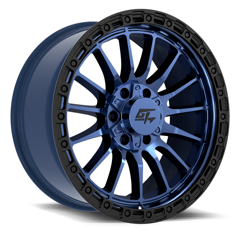 GT Off-Road - Renegade - Other - Midnight Blue with Black Ring - 20" x 10", -18 Offset, 6x135, 139.7 (Bolt Pattern), 106.1mm HUB