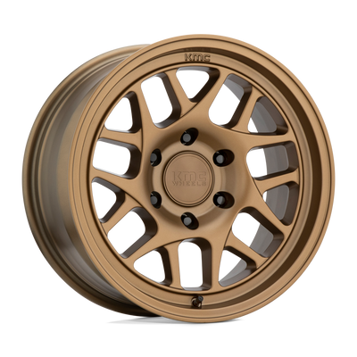 KMC Wheels - KM717 BULLY OL - Bronze - MATTE BRONZE - 17" x 8.5", 18 Offset, 6x120 (Bolt Pattern), 66.9mm HUB