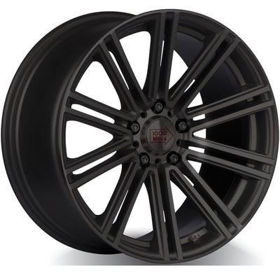 RWC - MHK1005 - Black - BLACK - 19" x 8.5", 30 Offset, 5x114.3 (Bolt Pattern), 67.1mm HUB