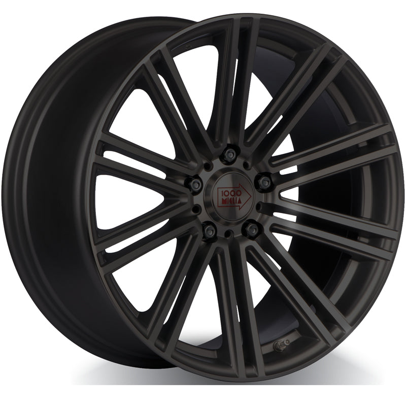 RWC - MHK1005 - Black - BLACK - 19" x 8.5", 30 Offset, 5x114.3 (Bolt Pattern), 67.1mm HUB