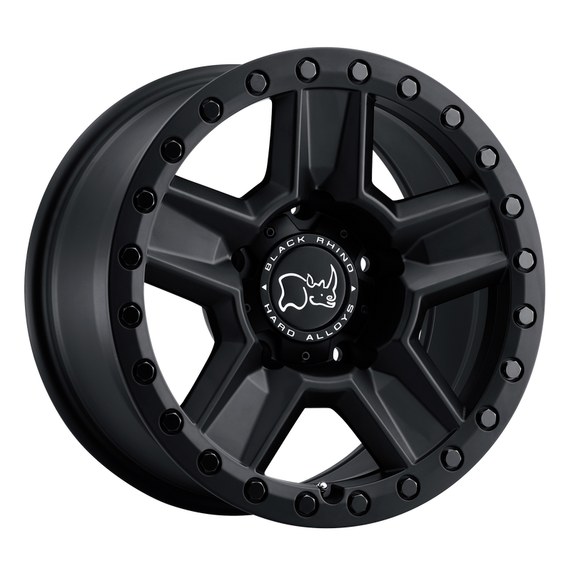 Black Rhino - RAVINE - Gunmetal - MATTE BLACK - 20" x 9", -18 Offset, 5x127 (Bolt Pattern), 71.5mm HUB