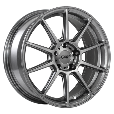 Dai Alloys - Pilot - Gunmetal - Gunmetal Reflex - 15" x 6.5", 40 Offset, 4x100 (Bolt Pattern), 73.1mm HUB