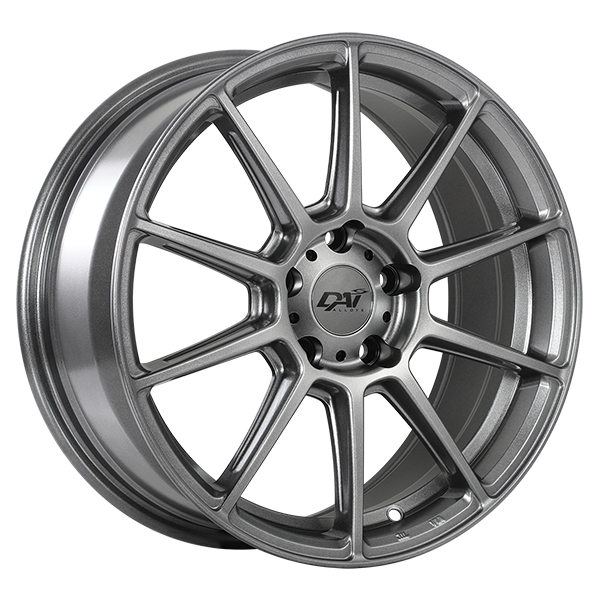 Dai Alloys - Pilot - Gunmetal - Gunmetal Reflex - 15" x 6.5", 40 Offset, 4x100 (Bolt Pattern), 73.1mm HUB
