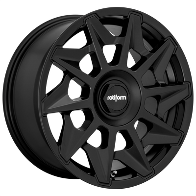 Rotiform - R129 CVT - Gunmetal - MATTE BLACK - 20" x 8.5", 45 Offset, 5x112/120 (Bolt Pattern), 72.56mm HUB