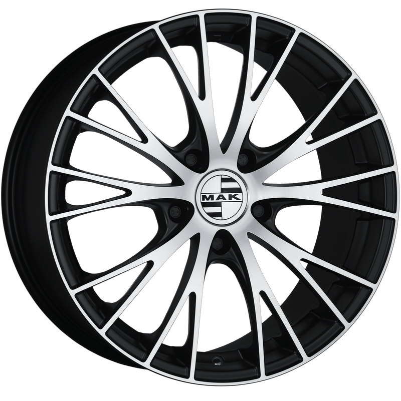Mak Wheels - RENNEN - Black - ICE BLACK - 20" x 11", 52 Offset, 5x130 (Bolt Pattern), 71.6mm HUB
