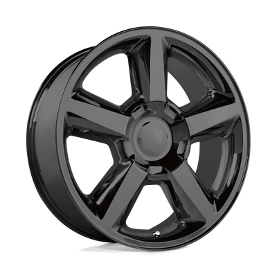 OE Creations - PR131 - Black - GLOSS BLACK - 22" x 10", 31 Offset, 6x139.7 (Bolt Pattern), 78.1mm HUB