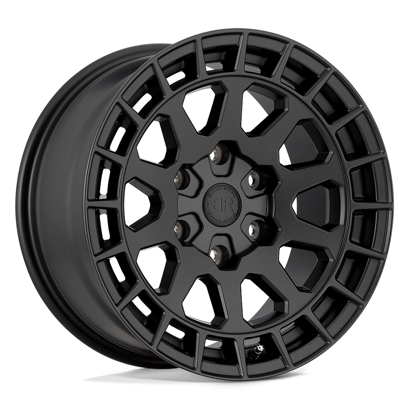 Black Rhino - BOXER - Black - Gun Black - 17" x 8.5", 12 Offset, 6x114.3 (Bolt Pattern), 76.1mm HUB