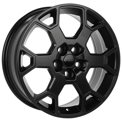 ART - Replica 268 - Black - Satin Black - 18" x 7.5", 40 Offset, 5x114.3 (Bolt Pattern), 60.1mm HUB
