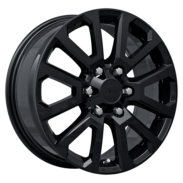 ART - Replica 256 - Black - Gloss Black - 17" x 7.5", 40 Offset, 6x120 (Bolt Pattern), 67.1mm HUB