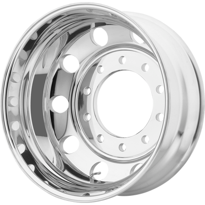 ATX - AO200 BAJA LITE - Silver - POLISHED - REAR - 23" x 14", -165 Offset, 10x285.75 (Bolt Pattern), 220.1mm HUB