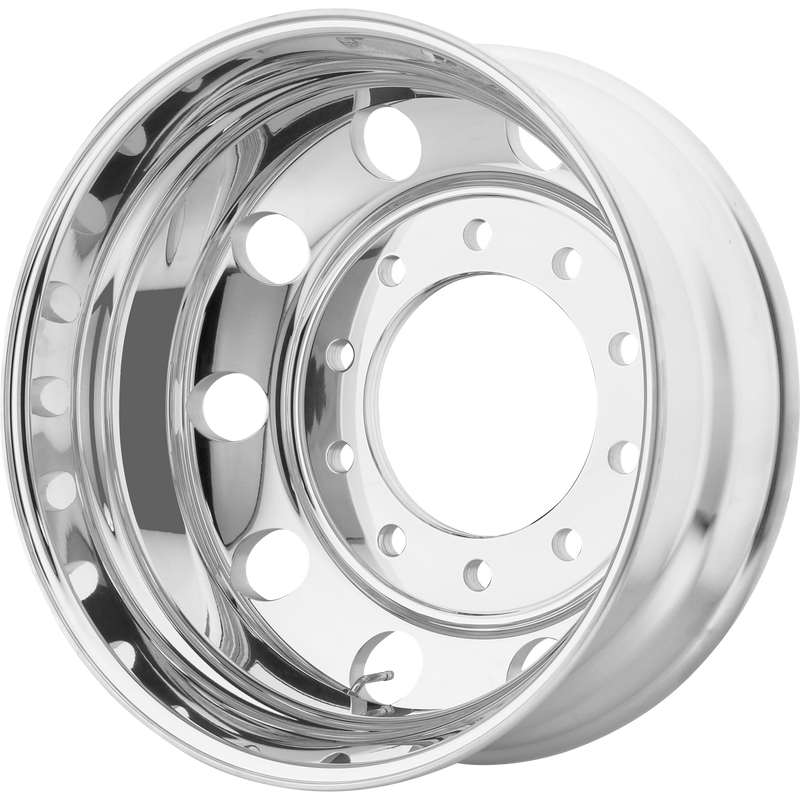 ATX - AO200 BAJA LITE - Silver - POLISHED - REAR - 23" x 14", -165 Offset, 10x285.75 (Bolt Pattern), 220.1mm HUB