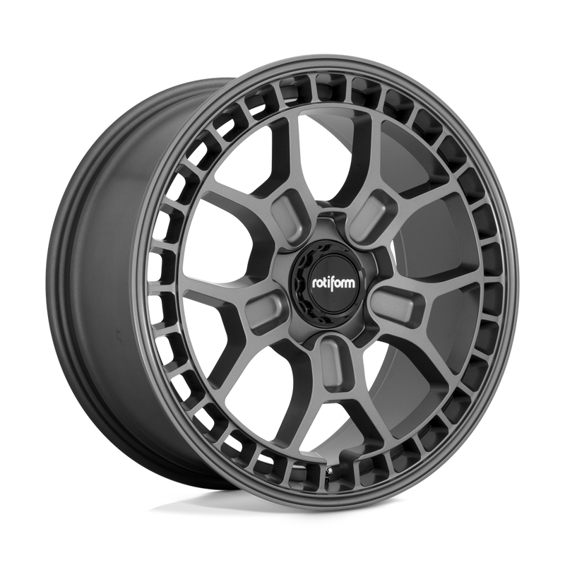 Rotiform - R181 ZMO-M - Gunmetal - MATTE ANTHRACITE - 19" x 8.5", 45 Offset, 5x108 (Bolt Pattern), 72.6mm HUB