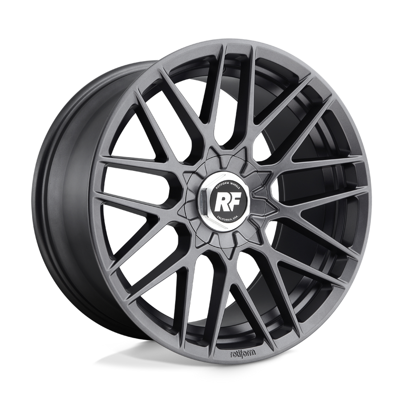 Rotiform - R141 RSE - Gunmetal - Matte Anthracite - 20" x 10", 35 Offset, 5x112/114.3 (Bolt Pattern), 72.6mm HUB