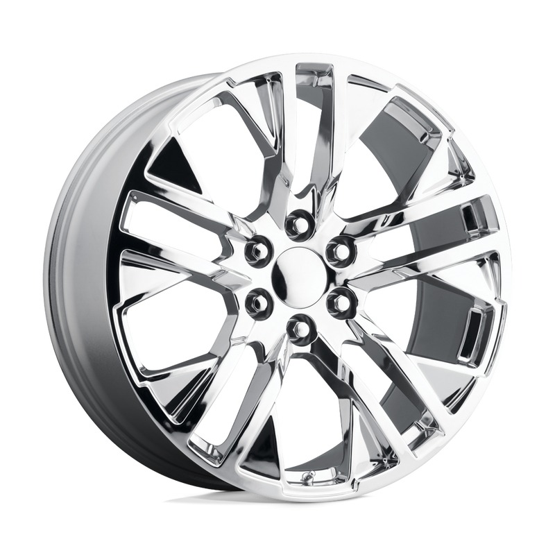 OE Creations - PR187 - Chrome - CHROME - 22" x 9", 24 Offset, 6x139.7 (Bolt Pattern), 78.1mm HUB