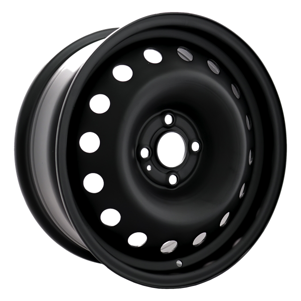 Envy Wheels - NX4 STEEL WHEEL - Black - FLAT BLACK - 16" x 7", 31 Offset, 4x98 (Bolt Pattern), 58.1mm HUB