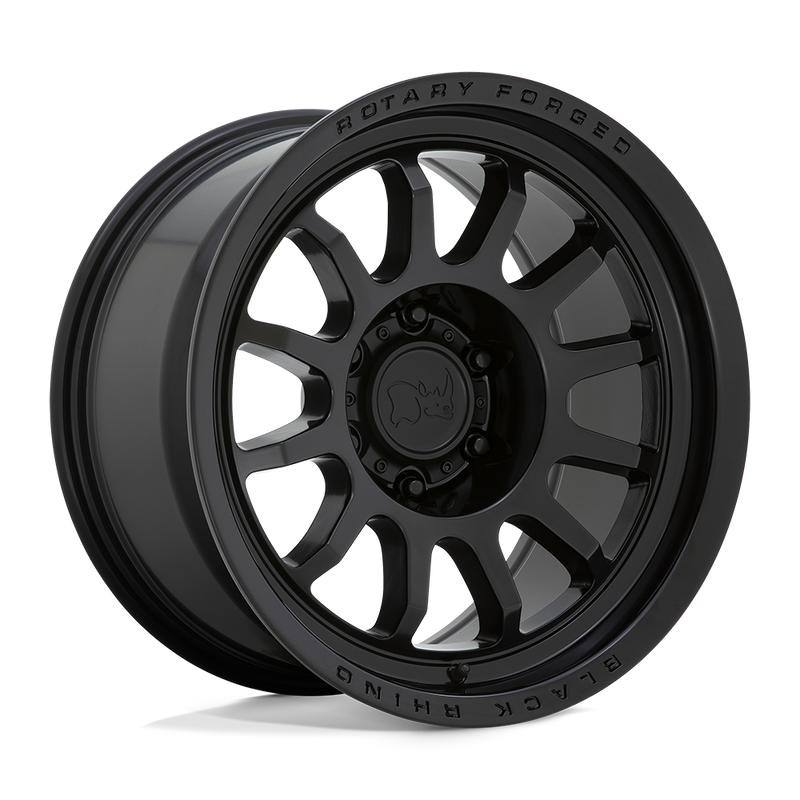 Black Rhino - RAPID - Black - MATTE BLACK - 20" x 9", 12 Offset, 6x135 (Bolt Pattern), 87.1mm HUB