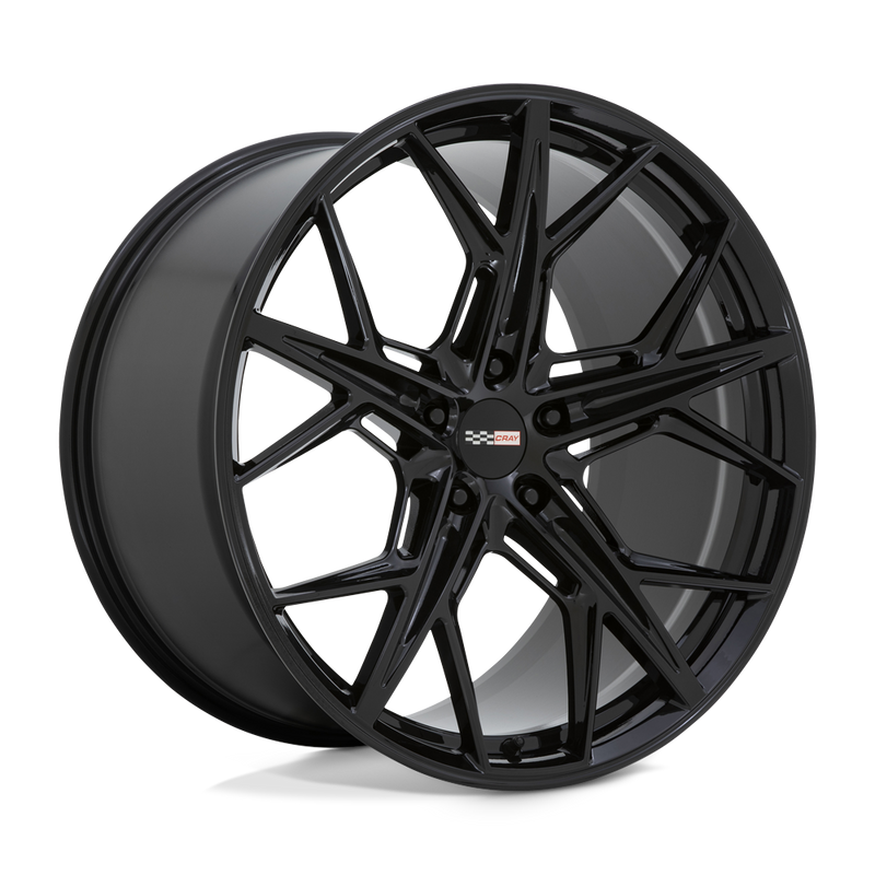 Cray Wheels - HAMMERHEAD - Black - GLOSS BLACK - 20" x 9", 38 Offset, 5x120 (Bolt Pattern), 67.1mm HUB