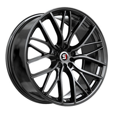 Spec-1 Racing - SP-61 - Black - Gloss Black - 18" x 8", 38 Offset, 5x110/114.3 (Bolt pattern), 73.1mm HUB